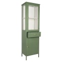 Clayre & Eef Armoire 54x42x184 cm Vert Métal