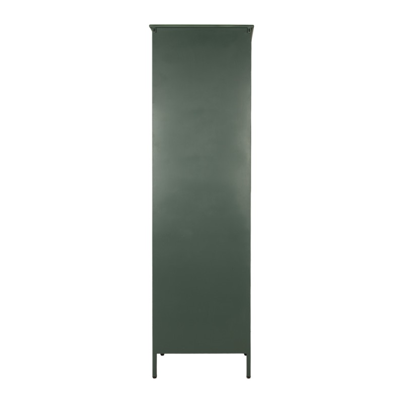 Clayre & Eef Armoire 54x42x184 cm Vert Métal