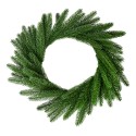 Clayre & Eef Corona di Natale Ø 55 cm Verde Plastica