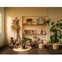 Clayre & Eef Theepot met Filter 600 ml Wit Porselein