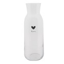 Clayre & Eef Caraffa 1000 ml Vetro Coure