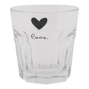 Clayre & Eef Waterglas 180 ml Glas Hart