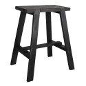 Clayre & Eef Petit table de plante 50x39x58 cm Noir Bois