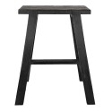 Clayre & Eef Petit table de plante 50x39x58 cm Noir Bois