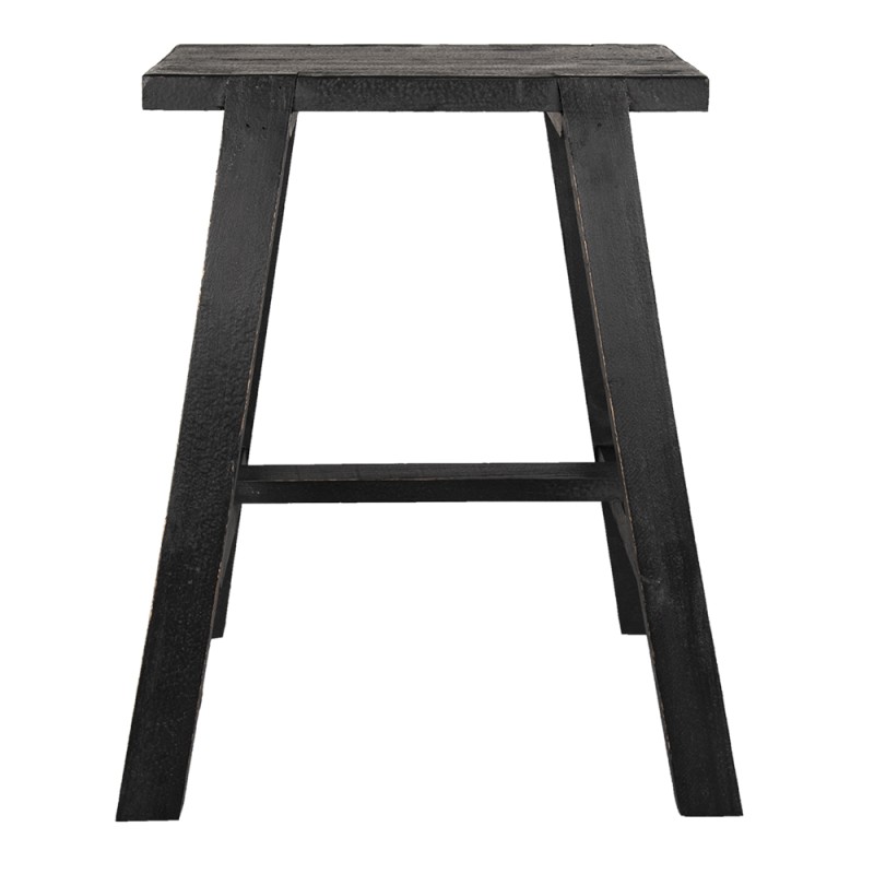 Clayre & Eef Petit table de plante 50x39x58 cm Noir Bois