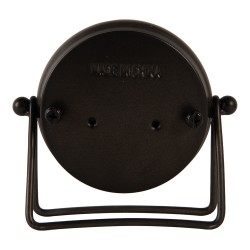 Clayre & Eef Orologio da tavolo 12x5x11 cm / 1xAA Marrone Metallo