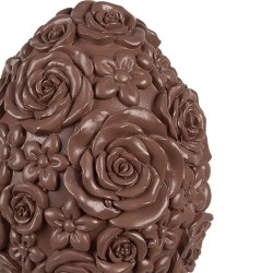 Clayre & Eef Decorative Figurine Egg Ø 11x17 cm Brown Plastic