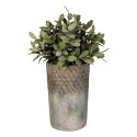 Clayre & Eef Planter Ø 24x39 cm Grey Stone