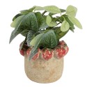 Clayre & Eef Fioriera Ø 15x12 cm Beige Terracotta