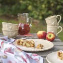 Clayre & Eef Piatto da cena Ø 26 cm Beige Ceramica Pollo