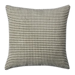 Clayre & Eef Kissenbezug 45x45 cm Braun Weiß Synthetisch