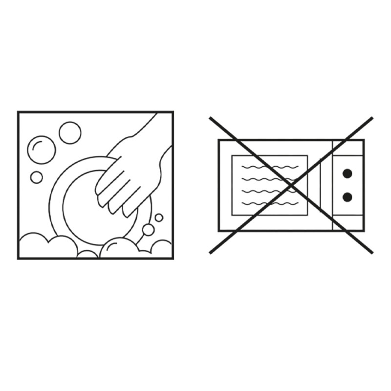 Clayre & Eef Teiera 1000 ml Rosa Bianco Porcellana Rose