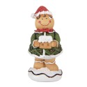Clayre & Eef Kerstdecoratie Beeld 9x8x16 cm Bruin Polyresin