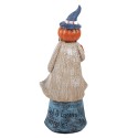 Clayre & Eef Décoration d'Halloween 10x8x23 cm Bleu Plastique