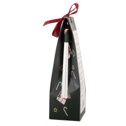 Clayre & Eef Diffusore di profumo 6x6x17 cm Verde Vetro