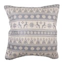 Clayre & Eef Coussin 44x44 cm Beige Polyester