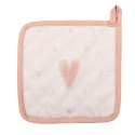 Clayre & Eef Manique 20x20 cm Beige Coton