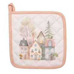 Clayre & Eef Manique 20x20 cm Beige Coton