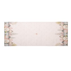 Clayre & Eef Chemin de table 50x140 cm Beige Coton