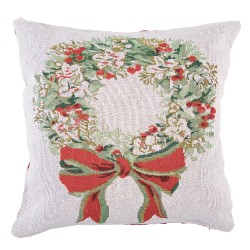 Clayre & Eef Decorative Cushion 44x44 cm Beige Polyester