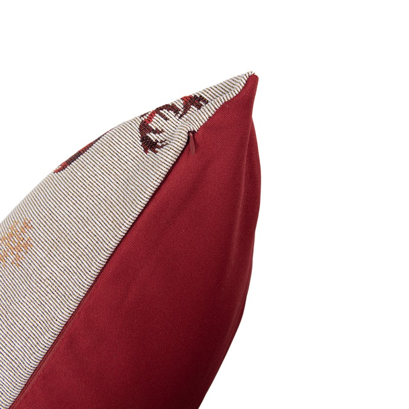 Clayre & Eef Decorative Cushion 44x44 cm Beige Polyester