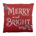 Clayre & Eef Dekokissen 44x44 cm Rot Polyester