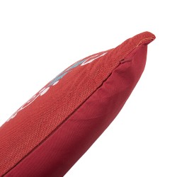 Clayre & Eef Dekokissen 44x44 cm Rot Polyester