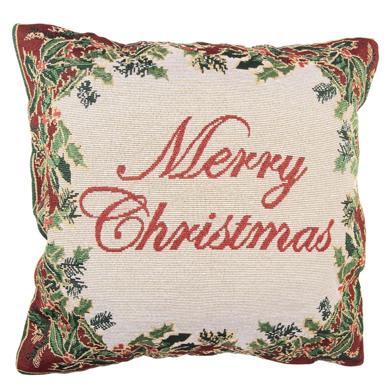 Clayre & Eef Sierkussen 44x44 cm Beige Polyester