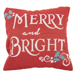 Clayre & Eef Decorative Cushion 44x44 cm Red Polyester