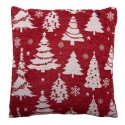 Clayre & Eef Coussin 44x44 cm Rouge Polyester