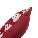 Clayre & Eef Coussin 44x44 cm Rouge Polyester