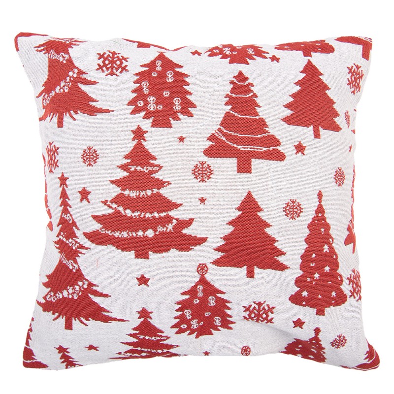 Clayre & Eef Decorative Cushion 44x44 cm Beige Polyester