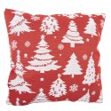 Clayre & Eef Decorative Cushion 44x44 cm Red Polyester