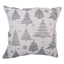 Clayre & Eef Coussin 44x44 cm Beige Polyester