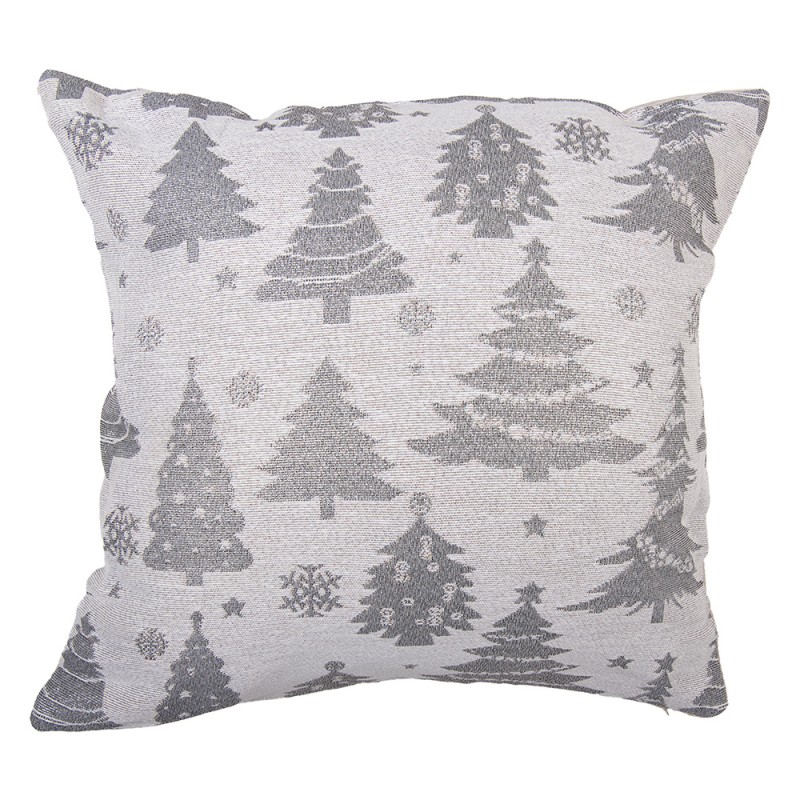 Clayre & Eef Coussin 44x44 cm Beige Polyester