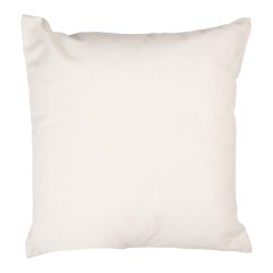 Clayre & Eef Coussin 44x44 cm Blanc Polyester