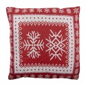 Clayre & Eef Decorative Cushion 45x45 cm Red Polyester