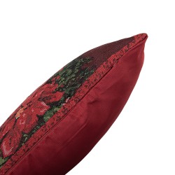 Clayre & Eef Decorative Cushion 45x45 cm Red Polyester