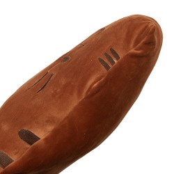 Clayre & Eef Coussin Chat 40x5x28 cm Orange Polyester