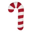 Clayre & Eef Coussin Canne en sucre d'orge 20x5x50 cm Rouge Polyester