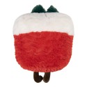 Clayre & Eef Cuscino decorativo Regalo 25x10x20 cm Rosso Poliestere