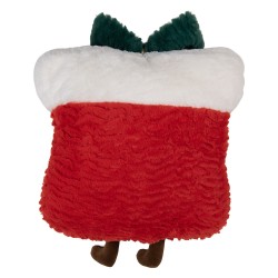 Clayre & Eef Cuscino decorativo Regalo 35x7x35 cm Rosso Poliestere