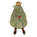 Clayre & Eef Decorative Cushion Christmas Tree 15x9x23 cm Green Polyester