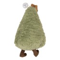 Clayre & Eef Decorative Cushion Christmas Tree 15x9x23 cm Green Polyester