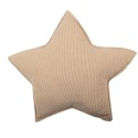 Clayre & Eef Cuscino decorativo Stella 53x5x53 cm Beige Poliestere