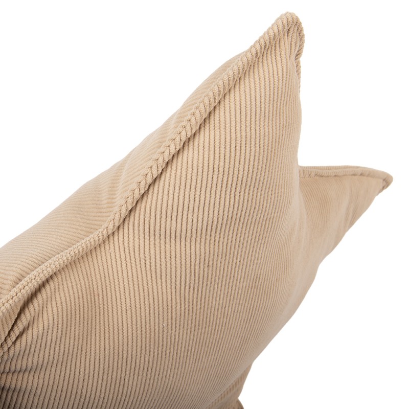 Clayre & Eef Cuscino decorativo Stella 53x5x53 cm Beige Poliestere