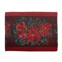Clayre & Eef Sets de table set de 6 33x45 cm Rouge Polyester