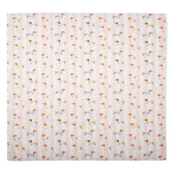 Clayre & Eef Nappe 100x100 cm Beige Coton