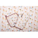 Clayre & Eef Nappe 100x100 cm Beige Coton