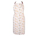 Clayre & Eef Tablier de cuisine 70x85 cm Beige Coton